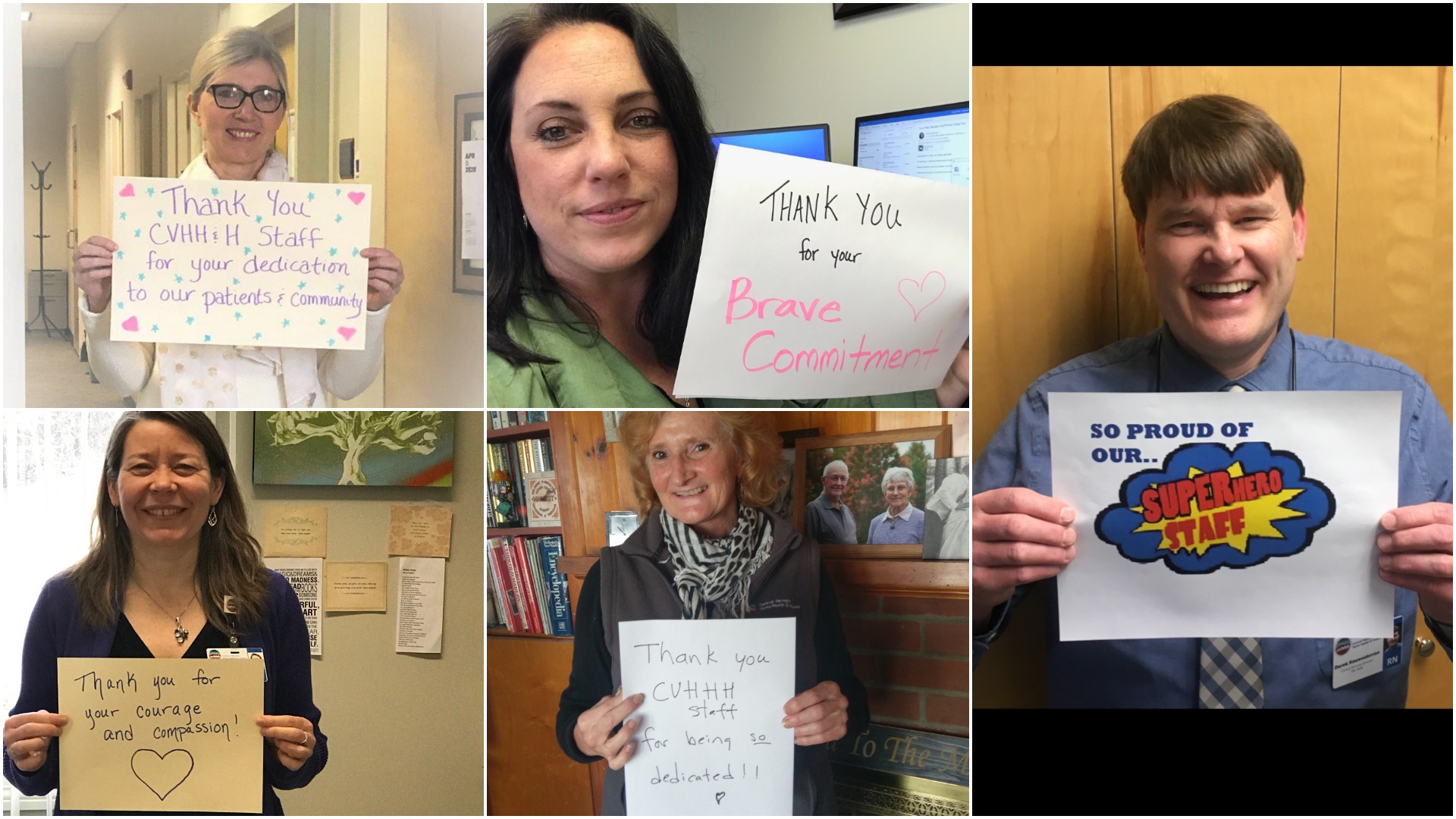 Our Staff. Our Heroes. Thank You!