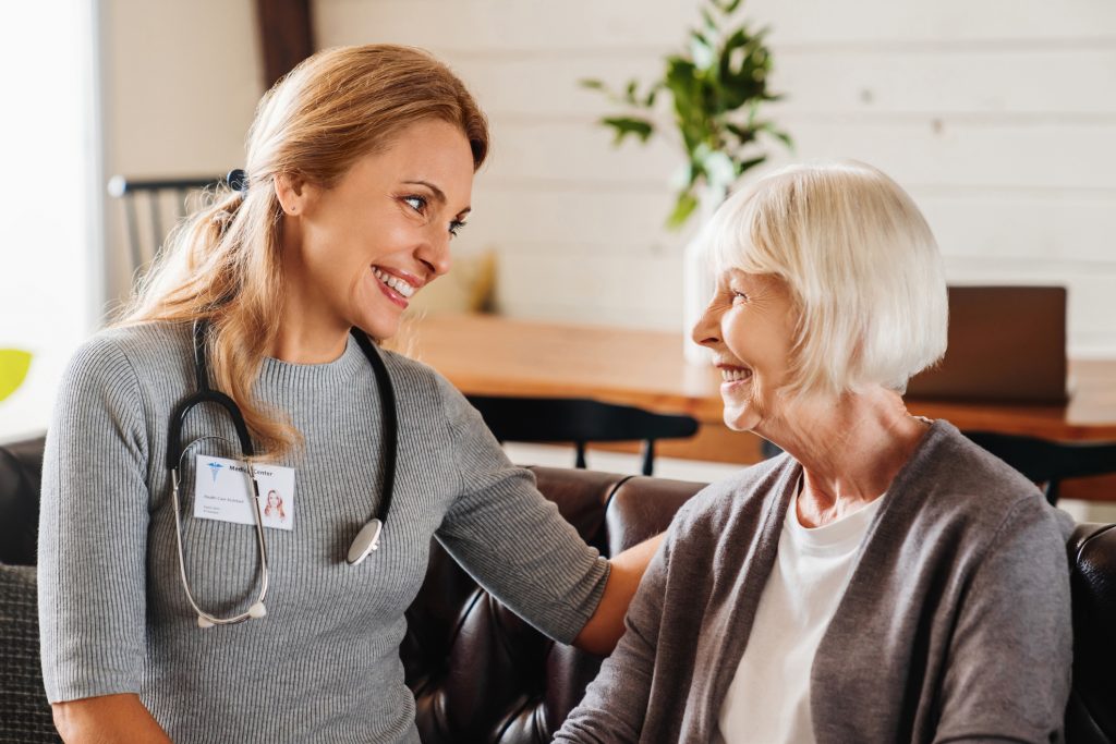 CVHHH Home Care Nurse with Client