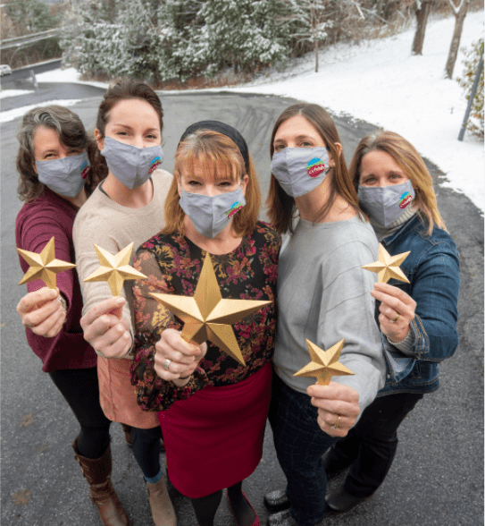 Members of CVHHH's Quality Team, including Chief Quality Officer Julia Dalphin