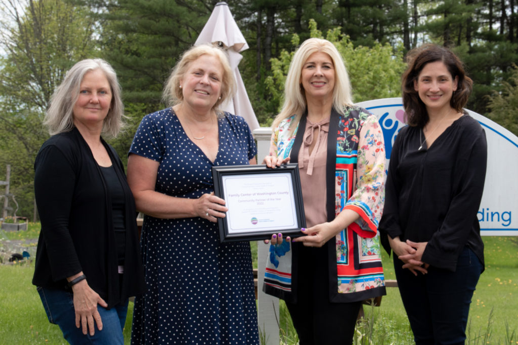 Family Center of Washington County is CVHHH's 2022 Community Partner of the Year