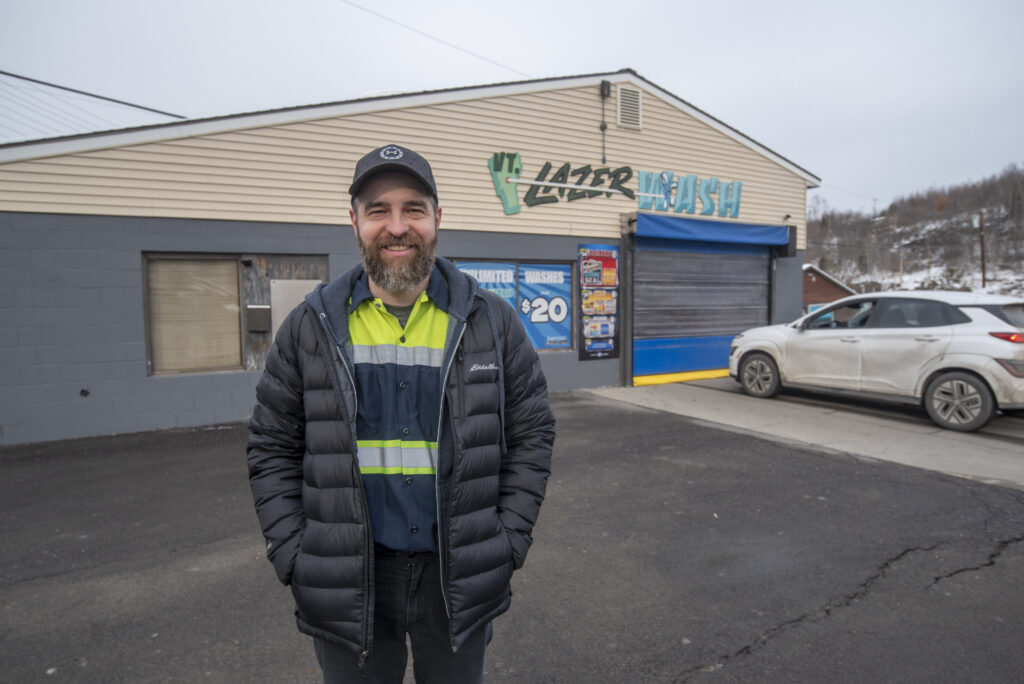 Dan Armstrong CVHHH supporter 
and Vermont Lazerwash owner